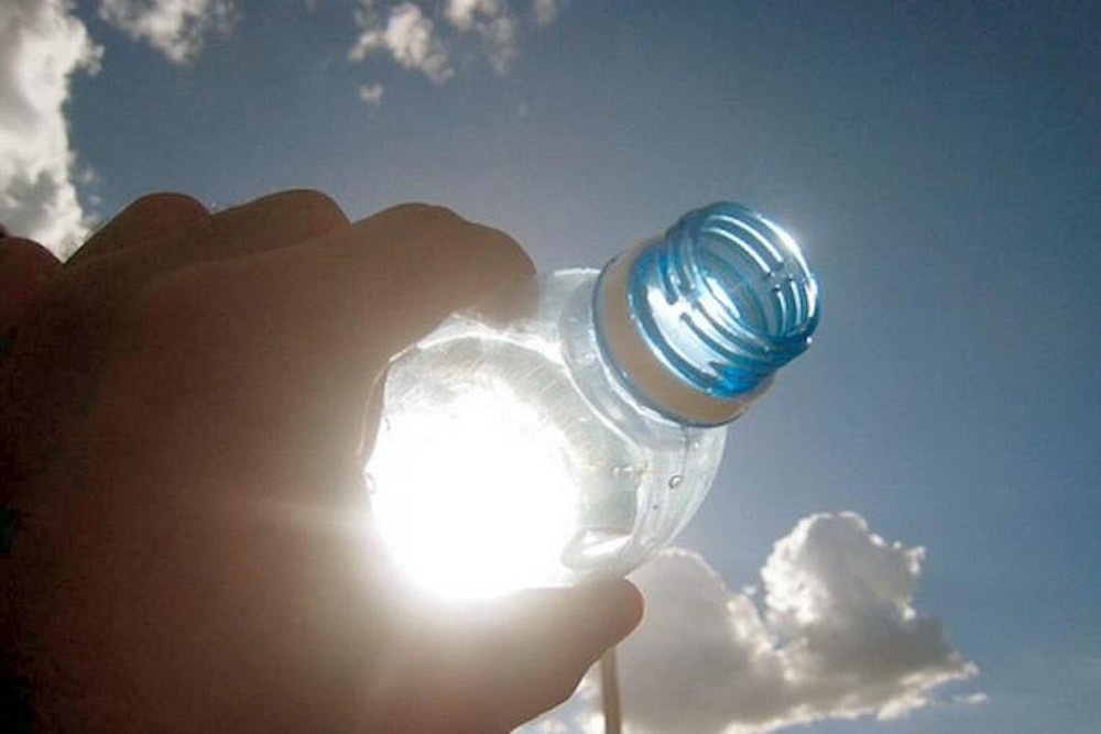 bottigliette di plastica