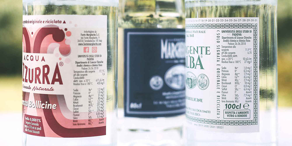 cos e il residuo fisso - leggere etichetta acqua